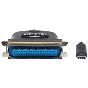 Manhattan 152525 1m Paralelo/USB Cable de transferencia de datos - Cable for Dispositivo periférico, Impresora, Portátil -