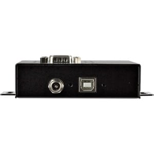 StarTech.com USB to RS232/RS485/RS422 4 Port Serial Hub Adapter - Industrial Metal USB 2.0 to DB9 Serial Converter - Din R