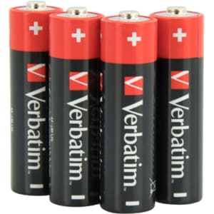 Verbatim Battery - Alkaline - 10Pack - For Camera, Radio, Remote Control, MP3 Player - AA - 1.5 V DC