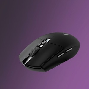 Logitech G305 Mouse - Optical - Wireless - Black - 6 Button(s)