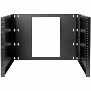 Tripp Lite by Eaton SRWO8UBRKT Wall Mount for Network Switch, Patch Panel - Black - 40 lb (18143.69 g) Load Capacity - 1