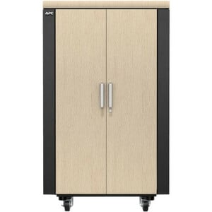 APC by Schneider Electric NetShelter CX AR4024SP 24U Rack Cabinet for Server - 482.60 mm Rack Width x 862 mm Rack Depth - 