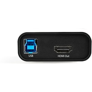 StarTech.com HDMI to USB C Video Capture Device UVC 1080p 60fps, External USB 3.0 HDMI Audio/Video Capture/Live Streaming/