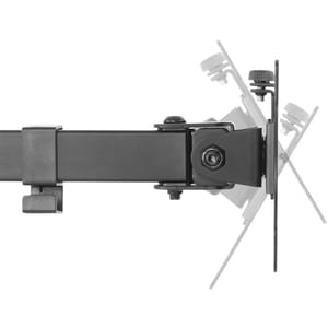Neomounts FPMA-D550DBLACK Monitor arm 10-32". Mounting: Clamp/Grommet, Maximum weight capacity: 8 kg, Minimum screen size: