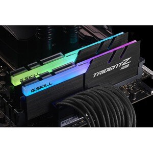 G.SKILL Trident Z RGB RAM Module - 32 GB (2 x 16GB) - DDR4-3200/PC4-25600 DDR4 SDRAM - 3200 MHz - CL16 - 1.35 V - Non-ECC 