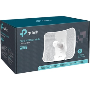 TP-Link CPE610 IEEE 802.11a/n 300 Mbit/s Wireless Bridge - 5 GHz - 1 x Network (RJ-45) - Fast Ethernet - PoE Ports - 8.80 W