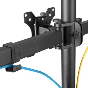 Neomounts Neomounts Pro FPMA-D550D3BLACK Desk Mount for Flat Panel Display - Black - 3 Display(s) Supported - 68.6 cm (27"