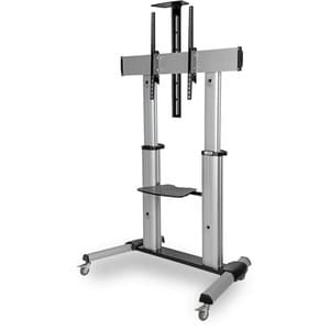 Tripp Lite Mobile Flat-Panel Floor Stand - 60" - 100" TVs and Monitors, Heavy-Duty - Up to 100" Screen Support - 220 lb Lo
