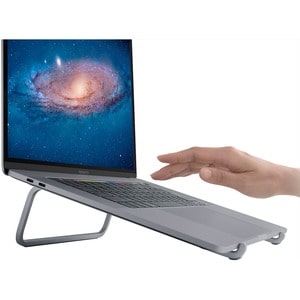 Rain Design mBar Laptop Stand - Space Gray - See better. Touch better. mBar raises and tilts your MacBook, makes viewing, 