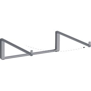 Rain Design mBar Pro Foldable Laptop Stand - Space Gray - Take it easy. Designed to let you work comfortably, on the go. m