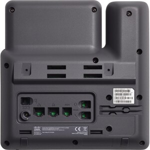 Cisco 6851 Telefone IP - Carvão - 4 x Total Line - VoIP - 2 x Rede (RJ-45) - PoE Ports