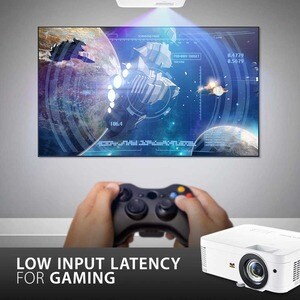 ViewSonic PX706HD 3D Ready Objektiv mit kurzer Brennweite (Short Throw) DLP-Projektor - 16:9 - 1920 x 1080 Piel - 22,000:1