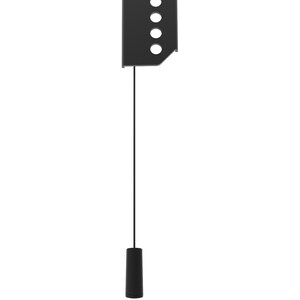 Kanto Wall Mount for Flat Panel Display - Black - 1 Display(s) Supported - 90" Screen Support - 200 lb Load Capacity - 100