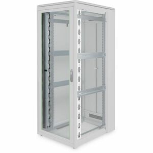 Digitus Kabelführung - Schwarz - 2 Stück Paket - Kabelkanal - 42U Rack Height - Blech