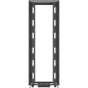 Vertiv VR Rack - 48U Server Rack Enclosure| 800x1200mm| 19-inch Cabinet (VR3357) - 2265x800x1200mm (HxWxD)| 77% perforated