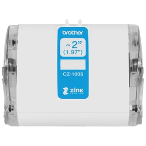 Brother CZ-1005 Multipurpose Label - 50.04 mm Width - Zero Ink (ZINK) - 1