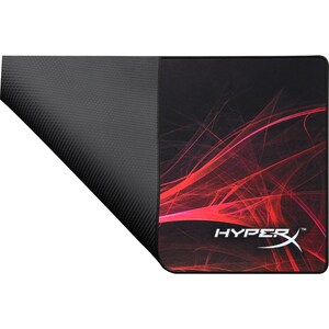 Kingston HyperX FURY S Pro Mouse Pad - Textured - Black - Natural Rubber, Cloth - Anti-fray, Wear Resistant, Tear Resistant