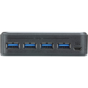 ATEN US3344 4 x 4 USB 3.2 Gen1 Peripheral Sharing Switch - USB 3.2 Gen 1 (3.1 Gen 1) Type-B - 8 USB Port(s) - PC, Mac, Linux