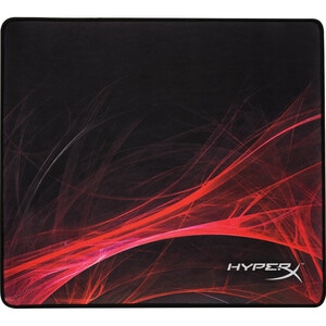 Kingston HyperX FURY S Pro Mouse Pad - Textured - Black - Natural Rubber, Cloth - Anti-fray, Wear Resistant, Tear Resistant