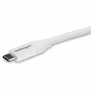StarTech.com 4m 13 ft USB C to USB C Cable w/ 5A PD - M/M - White - USB 2.0 - USB-IF Certified - USB Type C Cable - USB C 