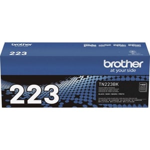 Brother Genuine TN-223BK Standard Yield Black Toner Cartridge - 1400 Pages