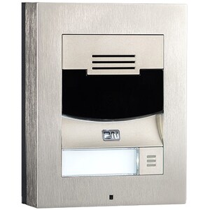 2N IP Solo Intercom Sub Station - Nickel - Cable