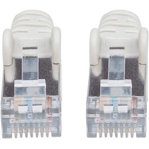Network Patch Cable, Cat6A, 5m, Grey, Copper, S/FTP, LSOH / LSZH, PVC, RJ45, Gold Plated Contacts, Snagless, Booted, Lifet