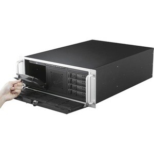Advantech HPC-7442 Server Case - Rack-mountable - 4U - 6 x Bay - 0 - EATX, ATX, Micro ATX Motherboard Supported - 1 x Exte