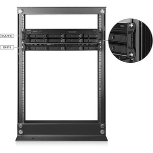 Synology RackStation RS1219+ 8 x Total Bays SAN/NAS Storage System Atom C2538 Quad-core (4 Core) 2.40 GHz - 2 GB RAM - DDR