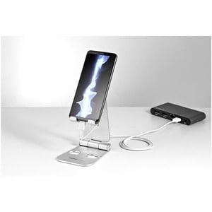 StarTech.com Phone and Tablet Stand - Foldable Universal Mobile Device Holder - Smartphones/Tablets - Adjustable Cell Phon