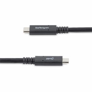 StarTech.com 6 ft (1.8m) USB C to USB C Cable, 5A 100W PD 3.0, Certified Works With Chromebook, USB-IF Certified, M/M, USB