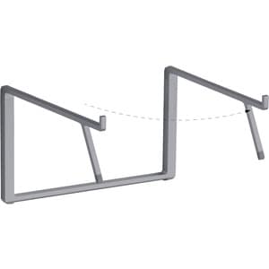 Rain Design mBar pro+ Notebook-Halter - 139,7 mm x 243,8 mm x 274,3 mm x - Anodisiertes Aluminium - 1 - Grau