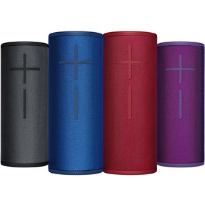 Ultimate Ears BOOM 3 Portable Bluetooth Speaker System - Sunset Red - 90 Hz to 20 kHz - Battery Rechargeable - USB