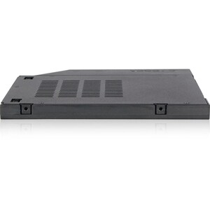Icy Dock ToughArmor MB411SPO-2B Drive Bay Adapter for 5.25" - Serial ATA/600 Host Interface Internal - Black - 1 x HDD Sup