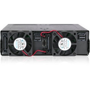 Icy Dock ToughArmor MB998IP-B Drive Enclosure for 5.25" - Mini-SAS HD Host Interface Internal - Black - 8 x HDD Supported 