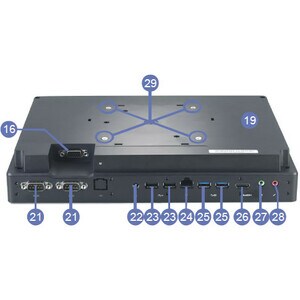 All-in-One-PC Shuttle XPC P20U - Intel Celeron 3865U 1,80 GHz Prozessor DDR4 SDRAM - 29,5 cm (11,6 Zoll) 1366 x 768 Touchs