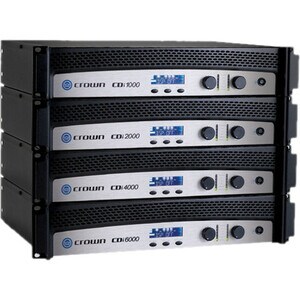 Crown 1000 Amplifier - 1000 W RMS - 2 Channel - 20 Hz to 20 kHz - 1200 W - USB