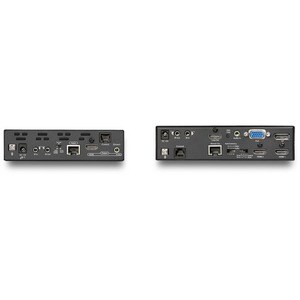 StarTech.com Multi-Input HDBaseT Extender Kit with Built-In Switch and Video Scaler - DisplayPort HDMI and VGA Over CAT6 o