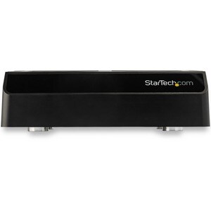 StarTech.com Drive Dock SATA/600 - USB 3.1 Type C Host Interface - UASP Support External - Black - Quad-Bay Hard Drive Doc