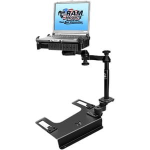 RAM Mounts No-Drill Vehicle Mount for Notebook - Powder Coated Steel