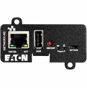 Eaton Cybersecure Gigabit NETWORK-M2 Card for UPS and PDU, UL 2900-1 and IEC 62443-4-2 Certified - Multicolor