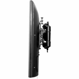 Peerless Articulating LCD Wall Arm - Anodized Aluminum, Steel - 80 lb - Black