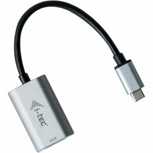 i-tec 15 cm USB/VGA Videokabel - Cable for Videogerät, PC, Monitor, Tablet, Projektor, TV, Notebook - 10 Gbit/s - Unterstü