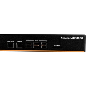 AVOCENT ACS ACS8016SAC-404 Device Server - 1 GB - DDR3 SDRAM - Verdrilltes, Glasfaserleitung - 2 x Netzwerk (RJ-45) - 8 x 