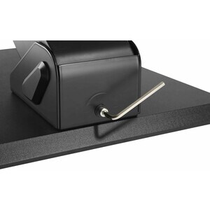 Amer Mounts Height Adjustable Multipurpose Desktop Riser - 17 kg Load Capacity - 50.5 cm Height x 80 cm Width x 80.5 cm De