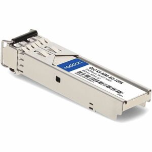 AddOn GLC-SX-MM SFP (mini-GBIC) - 1 x LC 1000Base-SX Network - 10 - For Optical Network, Data Networking - Optical Fiber -