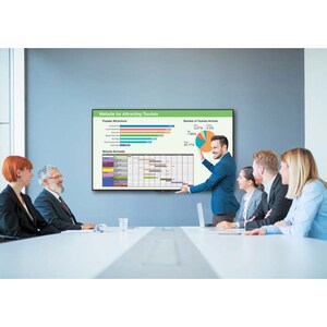 Sharp PNUH861 Digital Signage Display - 85.60"" (2174.24 mm) LCD - 3840 x 2160 - Edge LED - 400 cd/m² - 2160p - HDMI - USB