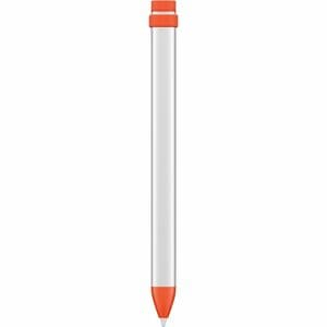 Logitech Crayon Stylus - Active - Replaceable Stylus Tip - Orange - Tablet PC Device Supported