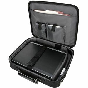 Targus Notepac CN01 Carrying Case for 40.6 cm (16") Notebook, Business Card, File, Document - Black - Nylon, Polyester Bod