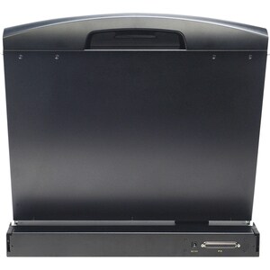 DIGITUS Professional LCD-Rack-Konsole KVM-Schalter - Schwarz - 1 Computer - 48,3 cm (19 Zoll) LCD - 1366 x 768 - Tastatur 